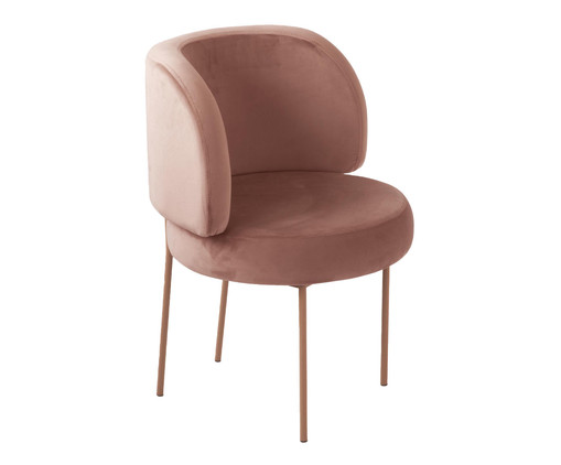 Cadeira Zurique - Rosê, Rosa | WestwingNow