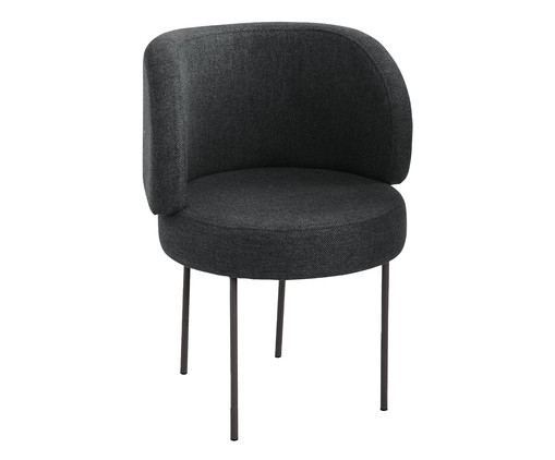 Cadeira Zurique Vat Chumbo Preto, black | WestwingNow