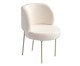 Cadeira Zurique Bouclé Off White e Taupé, Cobre | WestwingNow