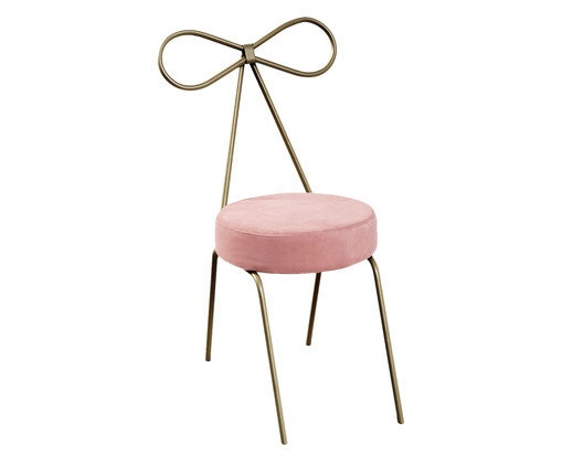 Cadeira Lace - Rosê Dourado, Rosa | WestwingNow