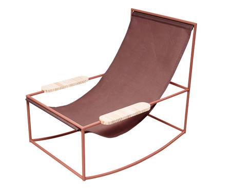 Cadeira de Balanço - Figo e Terracota