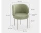 Cadeira Zurique Vat Dark Sage Taupe, Cobre | WestwingNow