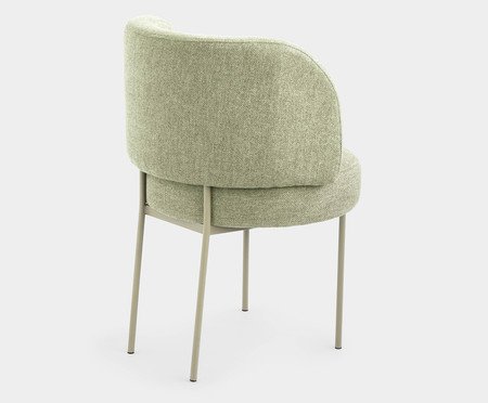 Cadeira Zurique Vat Dark Sage Taupe | Westwing