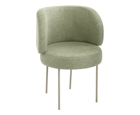 Cadeira Zurique Vat Dark Sage Taupe | Westwing