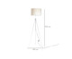 Luminária de Chão Isadora Branco - Bivolt, Branco | WestwingNow