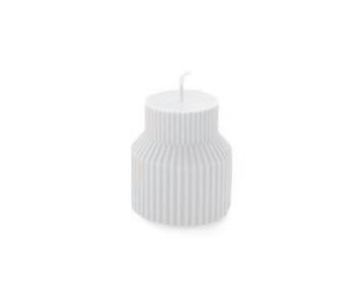 Vela Cylinder - Branca, Branco | WestwingNow