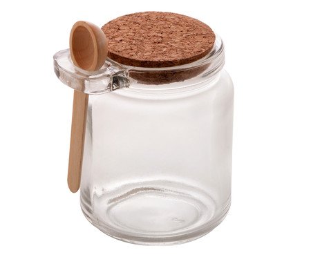 Porta Condimento com Colher de Bambu | Westwing