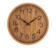 Relógio de Parede Wood - Marrom | WestwingNow