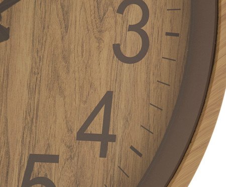 Relógio de Parede Wood - Marrom | Westwing