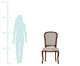 Cadeira de Madeira Luiz Felipe - Marrom Escuro, Branco, Colorido | WestwingNow