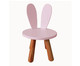 Cadeira Infantil com Orelhinha Sara - Rosé, Rose | WestwingNow