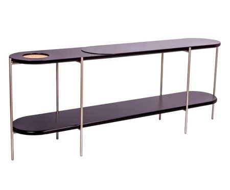 Aparador Esfera - Preto e Cru | Westwing