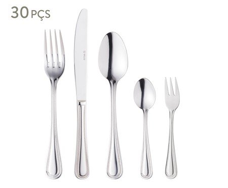 Faqueiro em Inox Pérola | Westwing