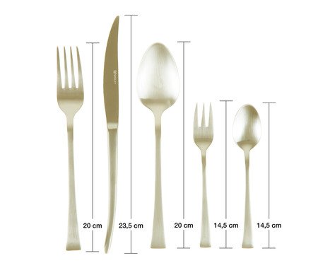 Faqueiro em Inox Berna | Westwing