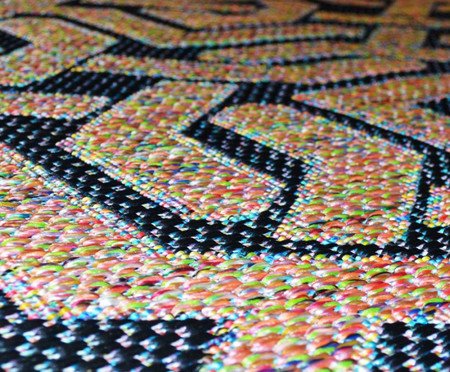 Tapete em Sisal Unique Lisboa Discerning Preto | Westwing