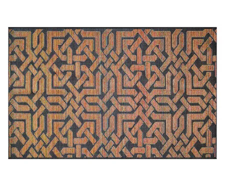 Tapete em Sisal Unique Lisboa Discerning Preto | Westwing