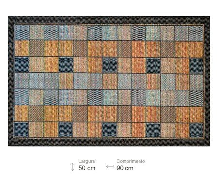 Tapete Pequeno em Sisal Unique Tabuleiro | Westwing