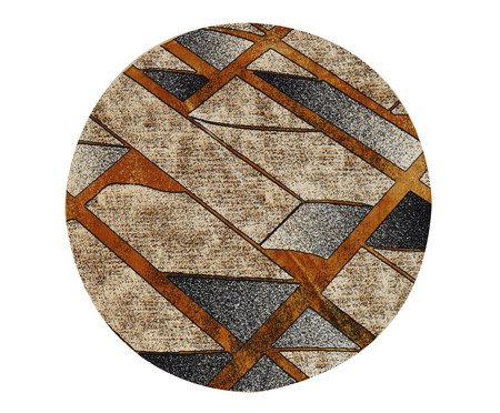 Tapete Redondo Marbella Champagne Mancy | Westwing