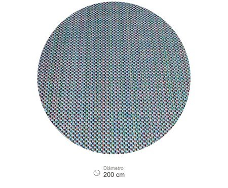 Tapete Redondo em Sisal Unique Kilim Trustworthy Rosê | Westwing