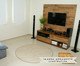 Tapete Redondo em Sisal Look Hibísco, Bege | WestwingNow