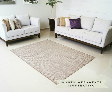 Tapete Pequeno em Sisal Look Hisbísco | Westwing