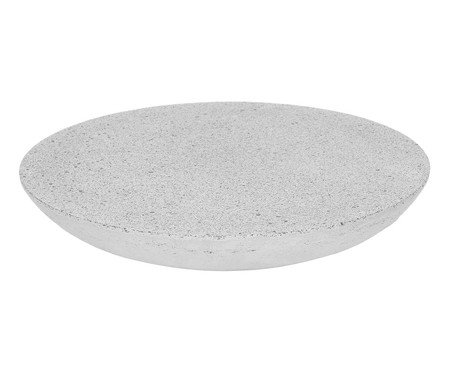 Mesa de Centro Baixa Brut em Granilite -  Branco | Westwing