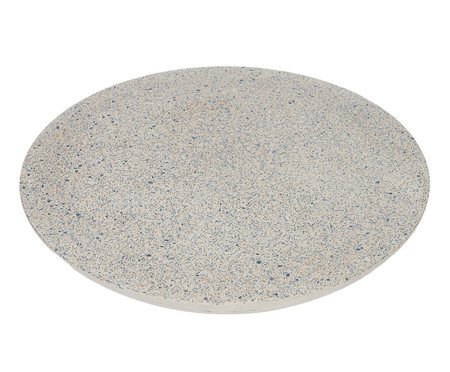Mesa de Centro Baixa Brut em Granilite -  Branco | Westwing