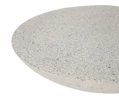 Mesa de Centro Baixa Brut em Granilite -  Branco | Westwing