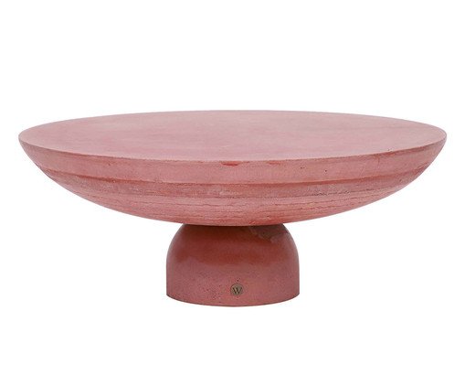 Mesa de Centro Média Brut em Concreto -  Terracota, Laranja | WestwingNow