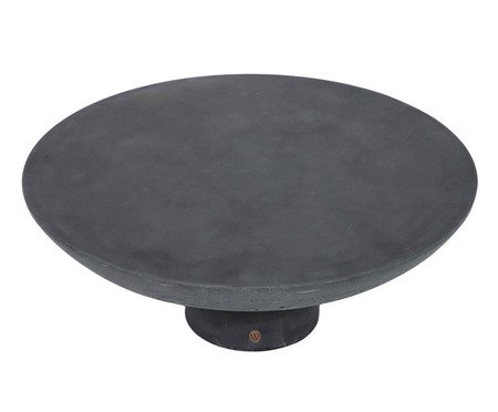 Mesa de Centro Média Brut em Concreto -  Cinza Escuro | Westwing