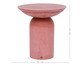 Mesa Lateral Alta Brut em Concreto -  Terracota, Laranja | WestwingNow