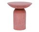 Mesa Lateral Alta Brut em Concreto -  Terracota, Laranja | WestwingNow