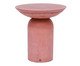 Mesa Lateral Alta Brut em Concreto -  Terracota, Laranja | WestwingNow