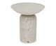 Mesa Lateral Alta Brut em Granilite -  Branco, Branco | WestwingNow