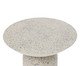 Mesa Lateral Alta Brut em Granilite -  Branco, Branco | WestwingNow