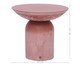 Mesa Lateral Média Brut em Concreto -  Terracota, Laranja | WestwingNow