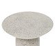 Mesa Lateral Média Brut em Granilite -  Branco, Branco | WestwingNow