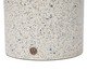 Mesa Lateral Média Brut em Granilite -  Branco, Branco | WestwingNow
