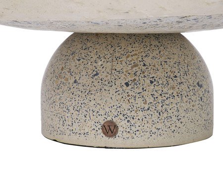 Mesa de Centro Média Brut em Granilite -  Branco | Westwing