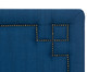Cabeceira Painel em Linho com Tachas Christie - Azul, Azul | WestwingNow