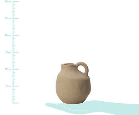 Vaso em Cerâmica Lotte - Bege | WestwingNow