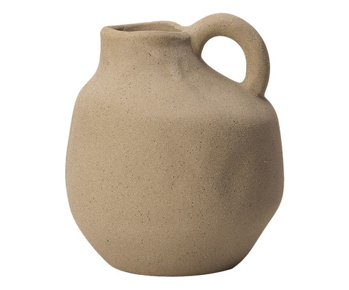 Vaso em Cerâmica Lotte - Bege, Bege | WestwingNow