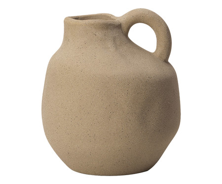 Vaso em Cerâmica Lotte - Bege