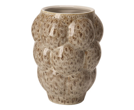 Vaso em Cerâmica Ashunki - Marrom | WestwingNow