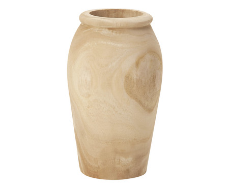 Vaso em Madeira Oose - Natural | WestwingNow