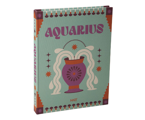Book Box Aquarius - Colorido, Colorido | WestwingNow