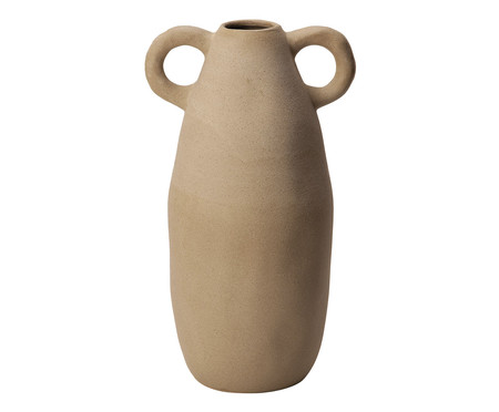 Vaso em Cerâmica Suti - Bege