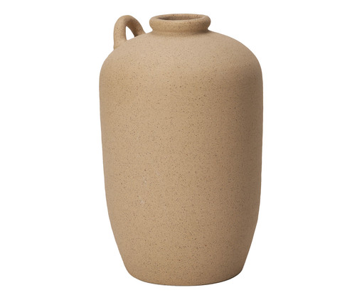Vaso em Cerâmica Shippi - Bege, Nude | WestwingNow