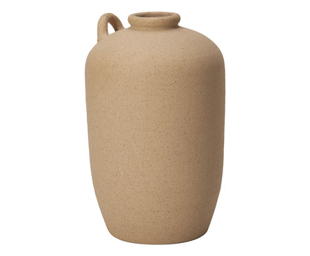 Vaso em Cerâmica Shippi - Bege
