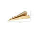 Adorno em Ferro Paper Plane - Dourado, Dourado | WestwingNow